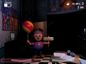 Ballon Boy standing in your office while jamming your flashlight.