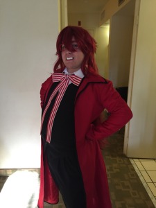 Michael Green as Grell Sutcliffe from "Black Butler".